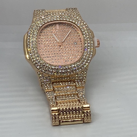 ICED OUT BLING WATCH - Picture 3 of 6
